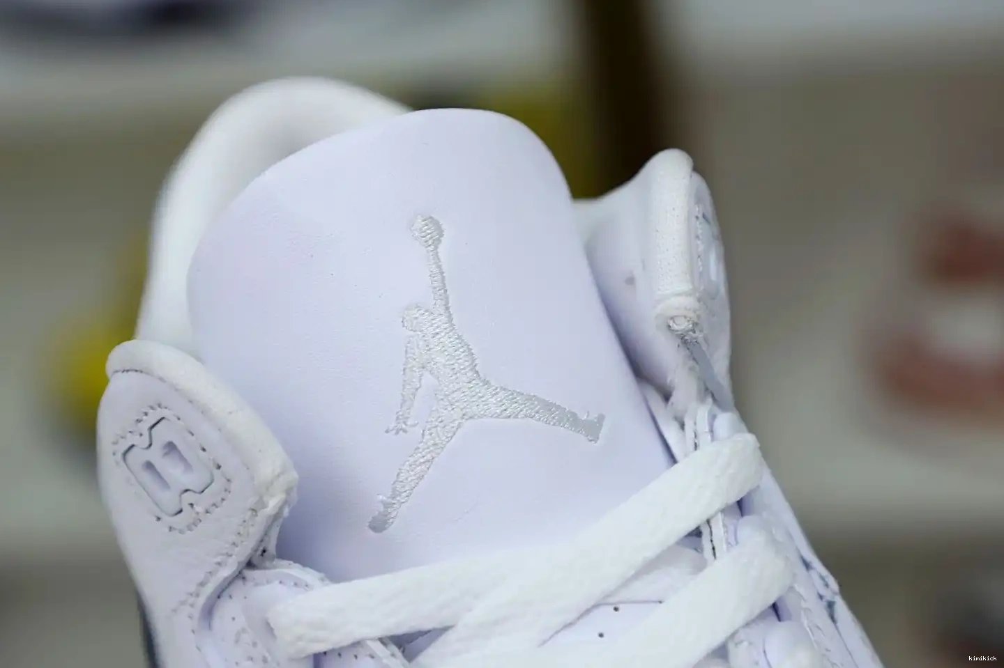 SP 'WHITE' JORDAN 3 Kimikick AIR RETRO DESIGN FRAGMENT X 0414